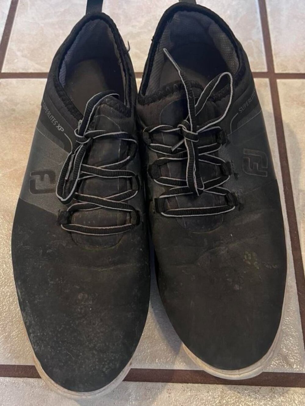 Black FootJoy Golf Shoes